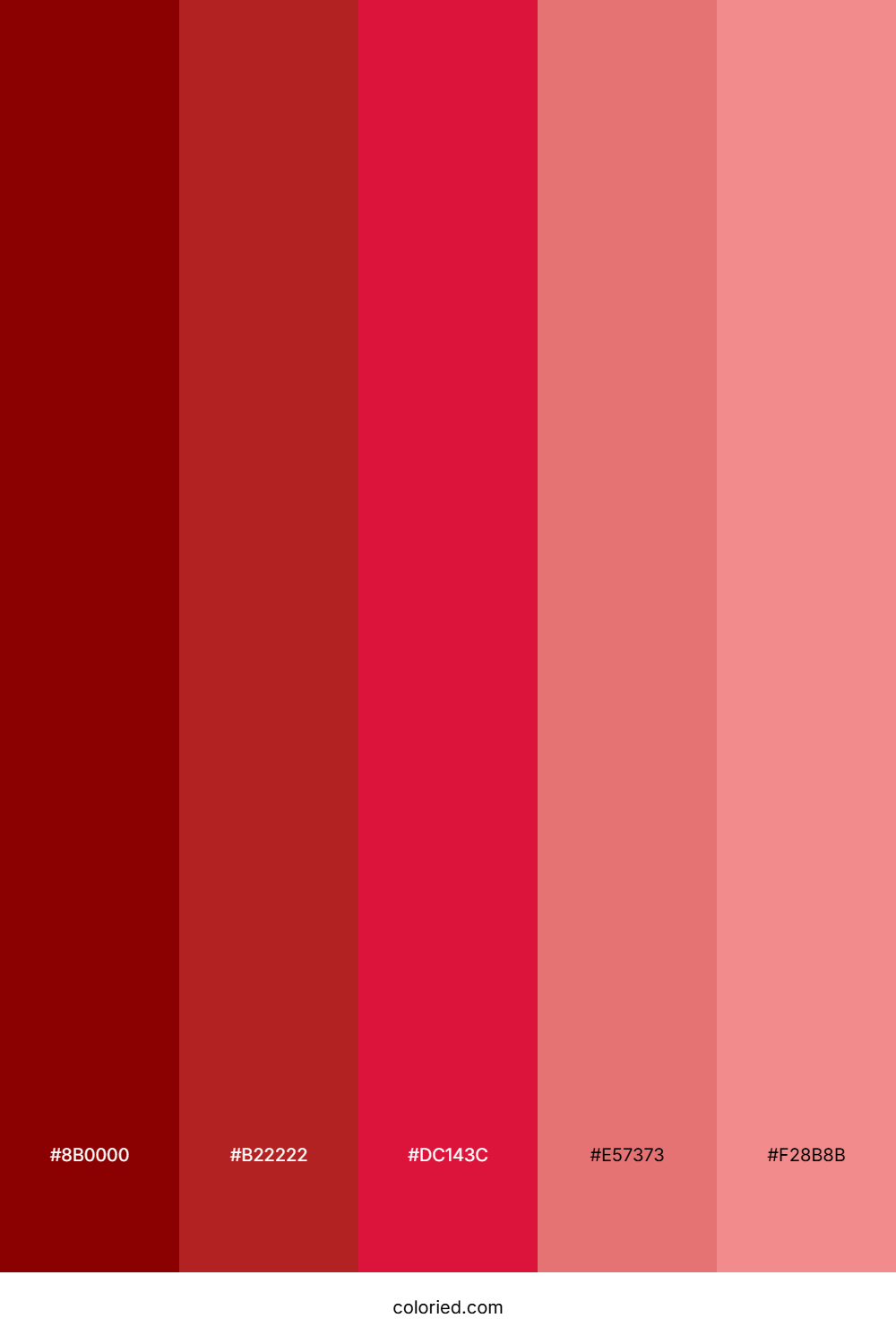 Cherry Red Color Palette