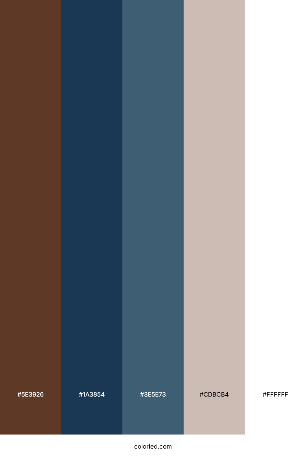 Chestnut Ocean Mist Palette