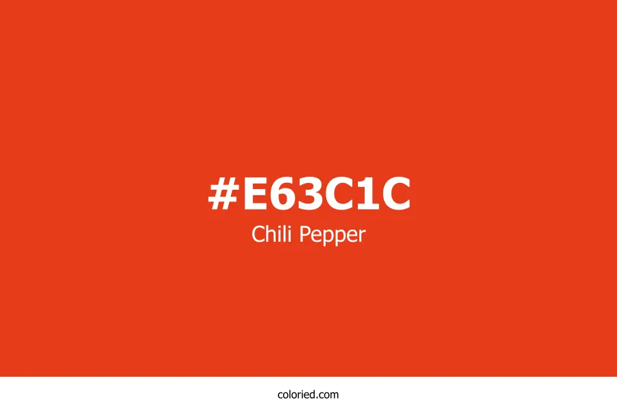 Chili Pepper Color