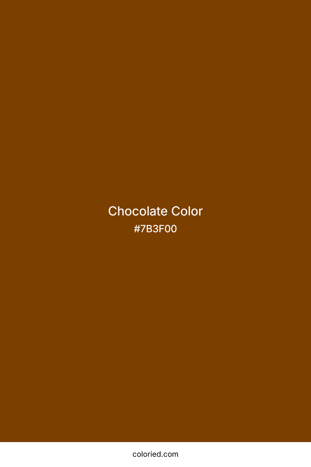 Chocolate Color
