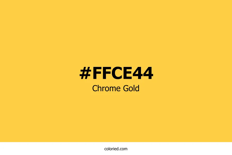 Chrome Gold Color