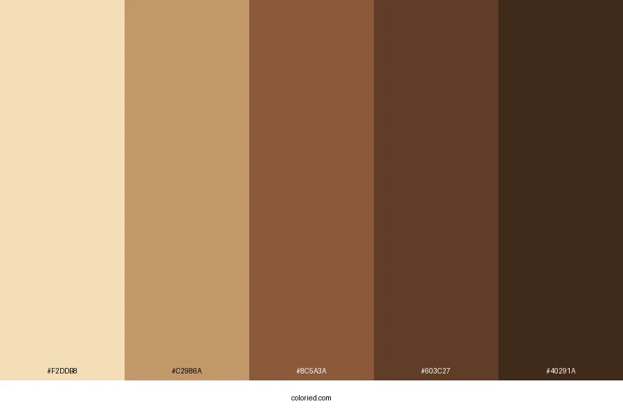 Cinnamon Brown Color Palette
