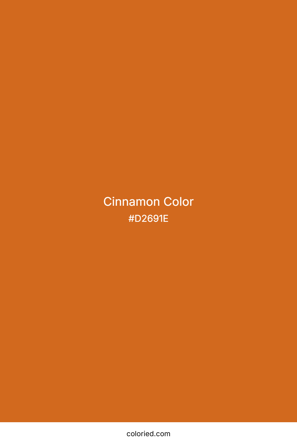 Cinnamon Color