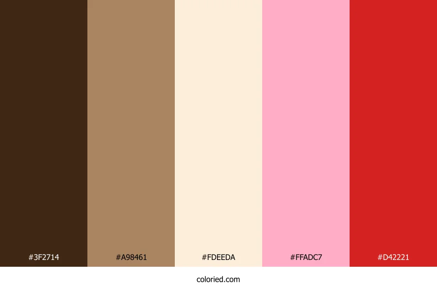 Cinnamon Rose Color Palette