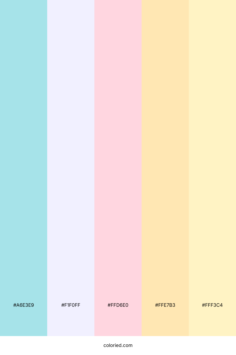 Cinnamoroll Color Palette