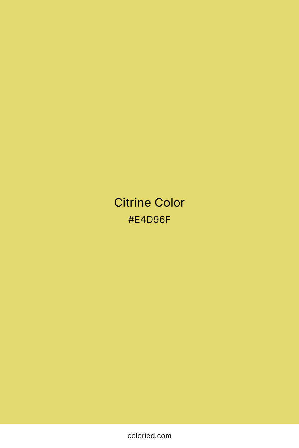 Citrine Color