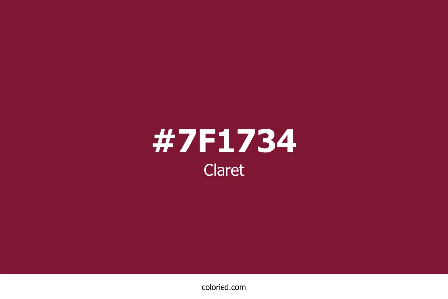 Claret Color Hex Code