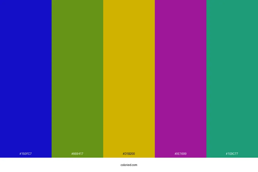 Clash Royale Color Palette