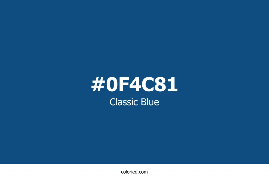 Classic Blue Color