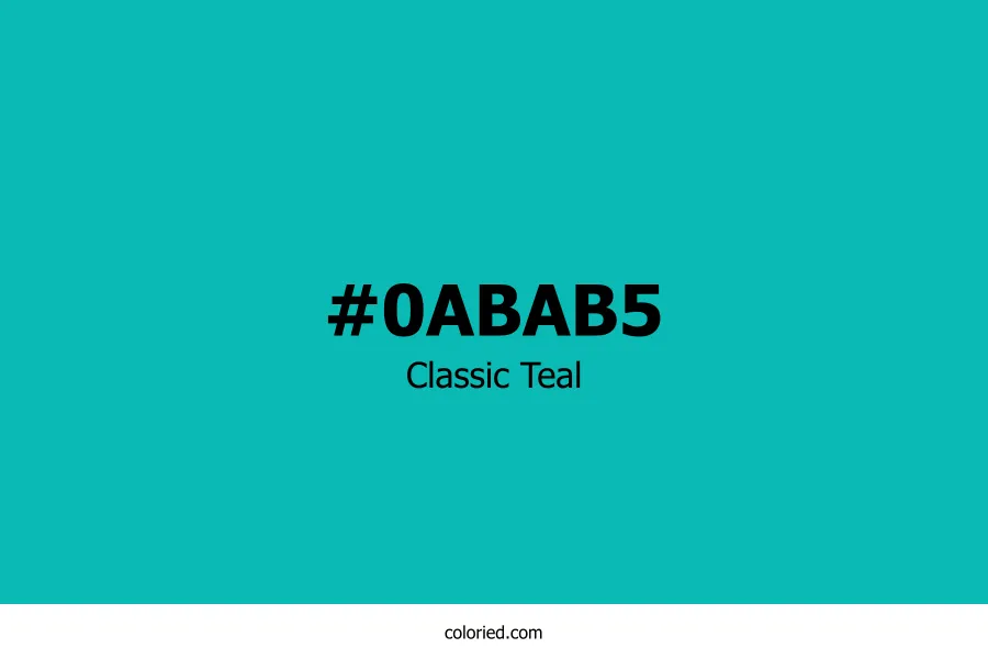 Classic Teal Color