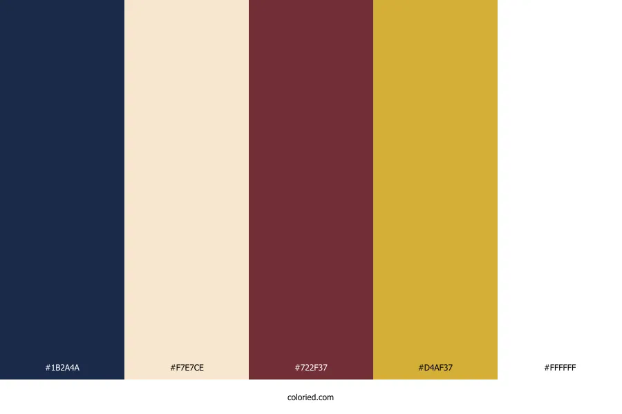 Classic Wedding Color Palette