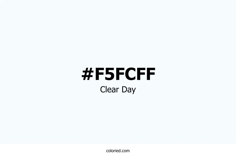 Clear Day Color