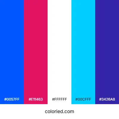 Clear Winter Color Palette