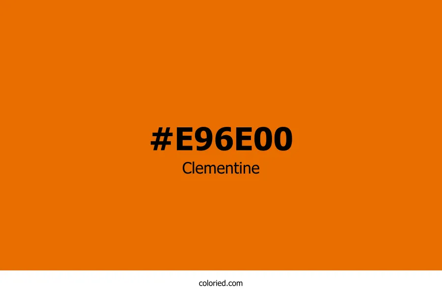 Clementine Color Hex Code