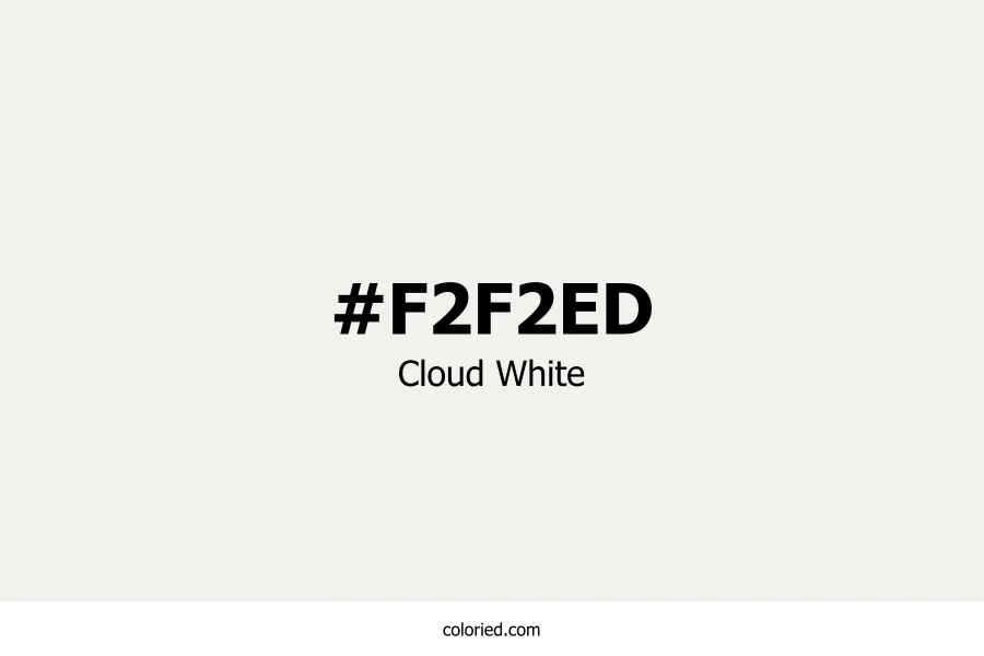 Cloud White Color