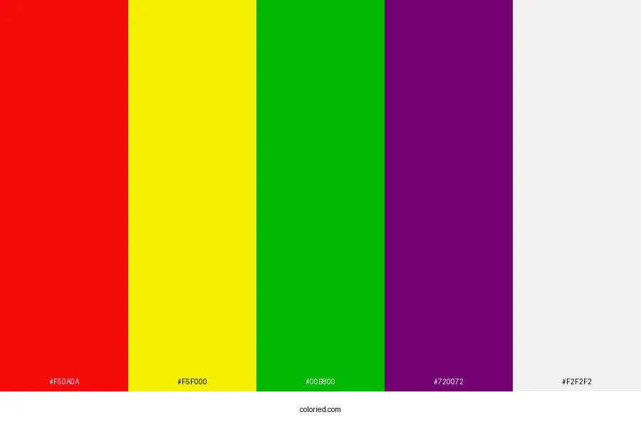 Clown Color Palette