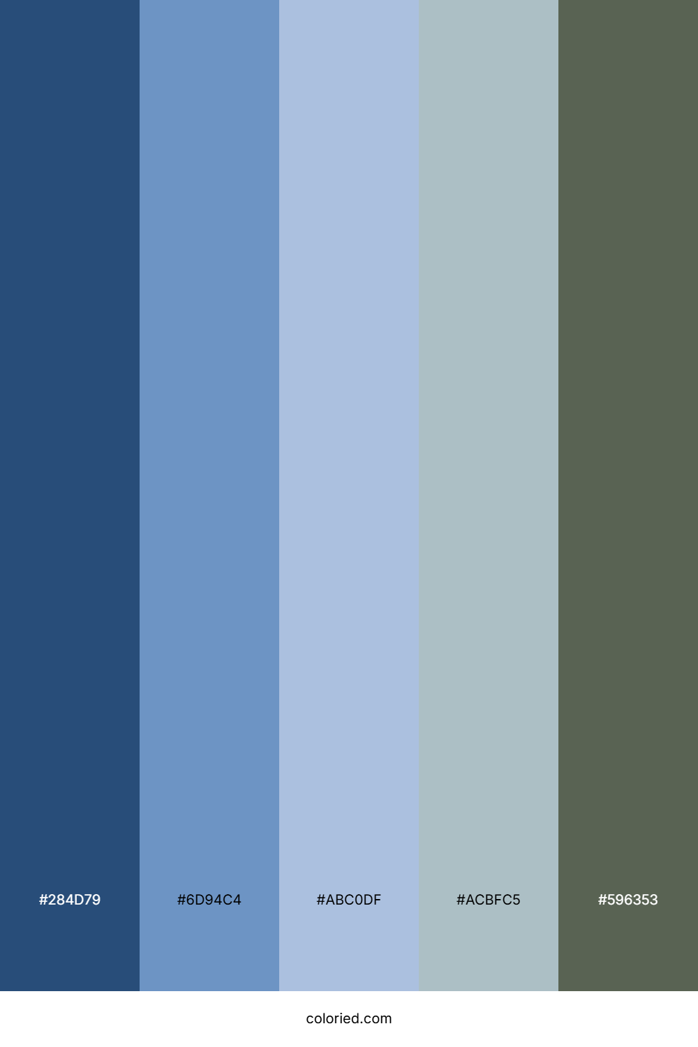 Coastal Blue Horizon Color Palette