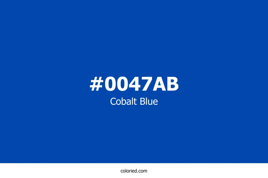 Cobalt Blue Color Hex Code
