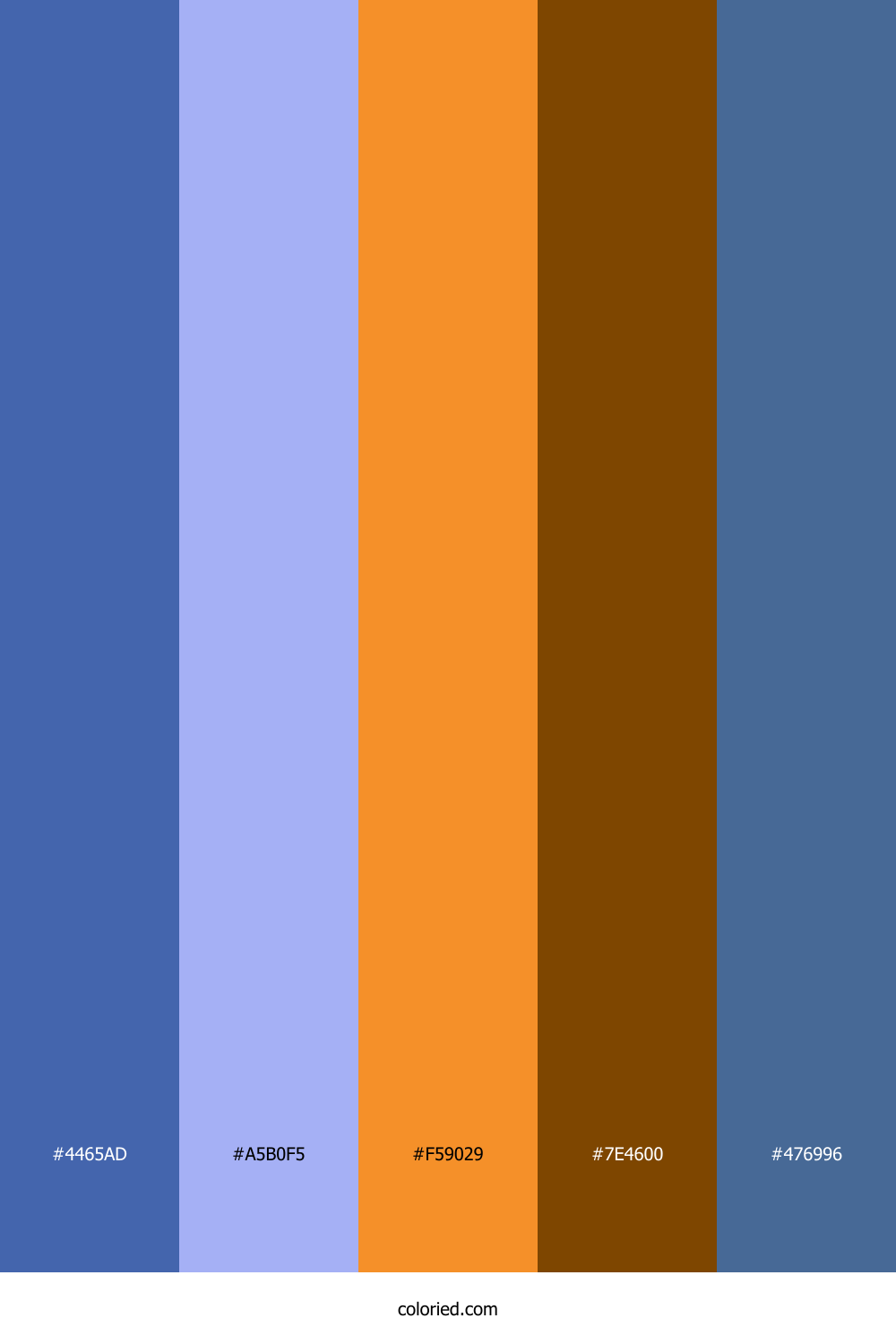 Cobalt Sunrise Ember Palette