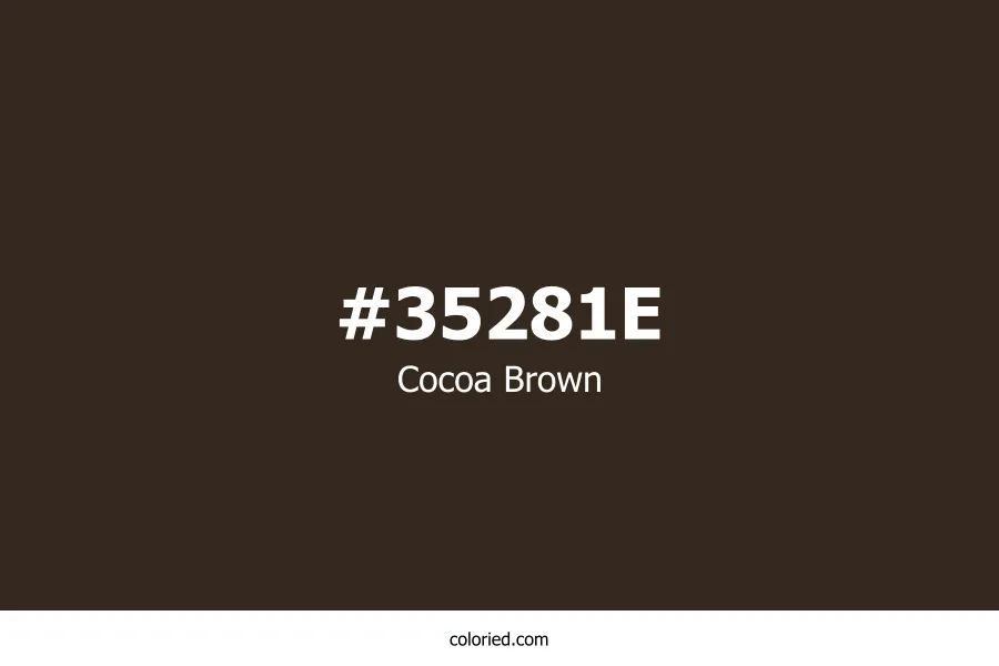 Cocoa Brown Color
