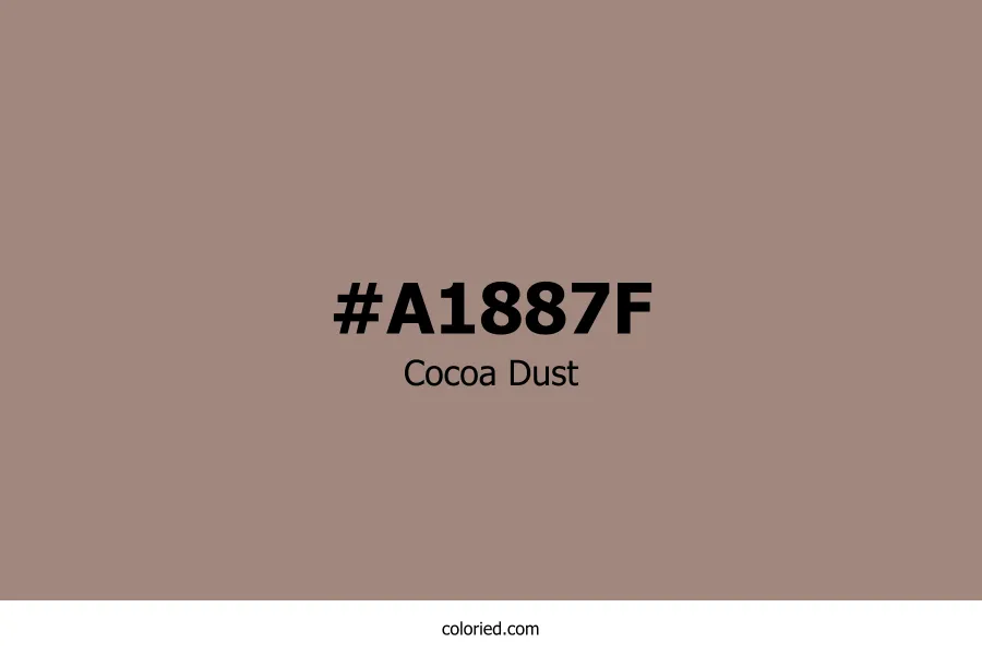 Cocoa Dust Color