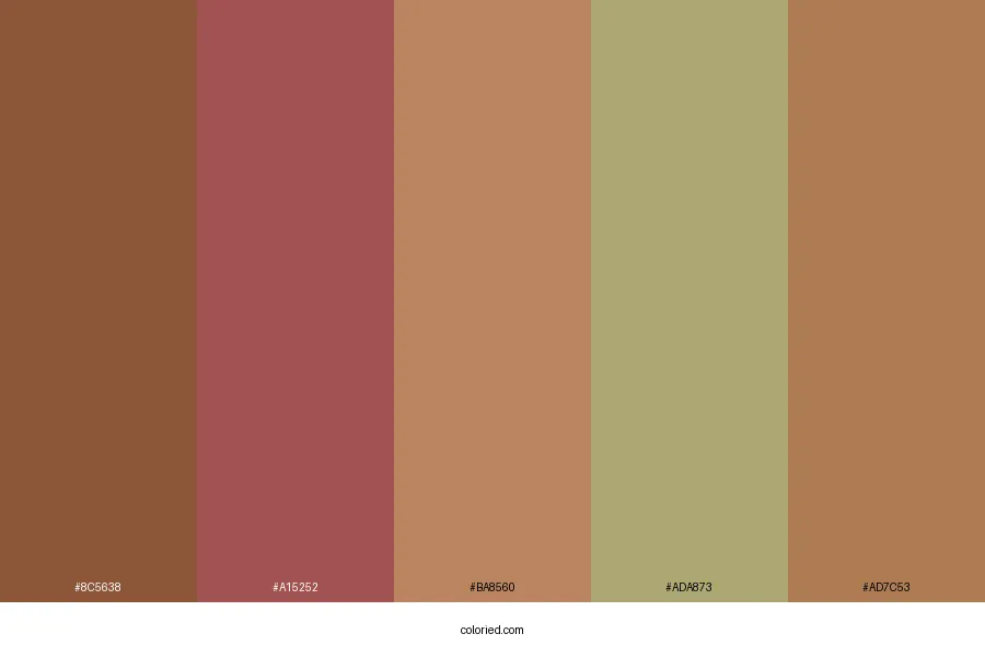 Coffee Shop Color Palette