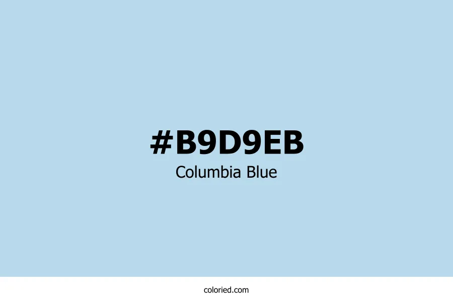 Columbia Blue Color Hex Code