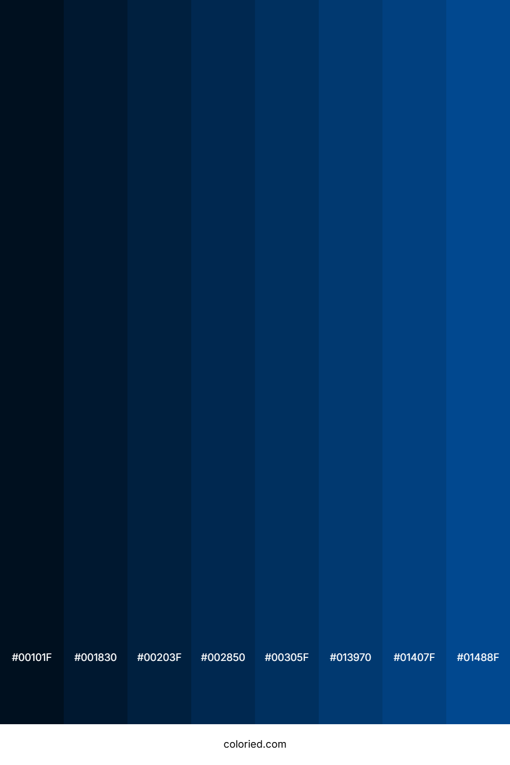 Congress Blue Color Shades
