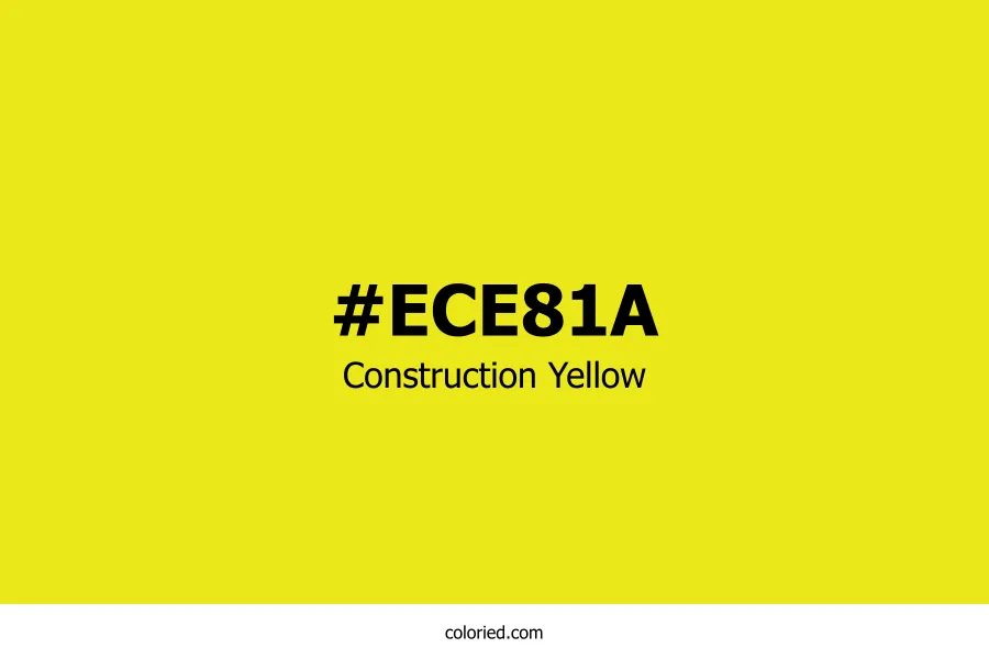 Construction Yellow Color