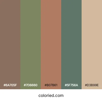 Cool Autumn Color Palette