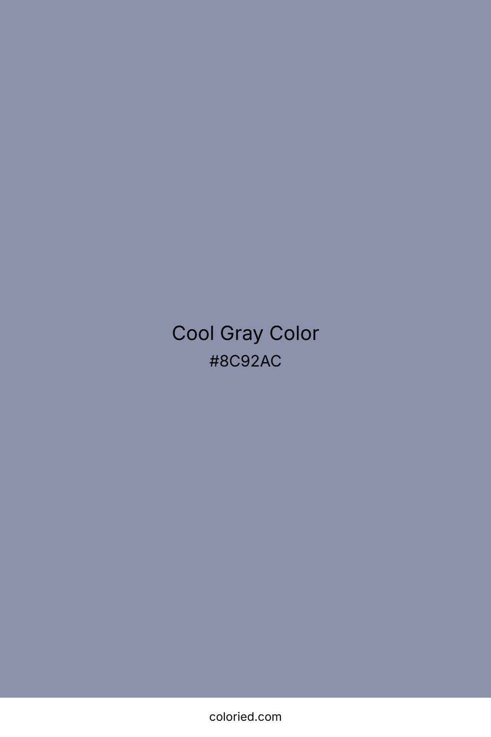 Cool Gray Color