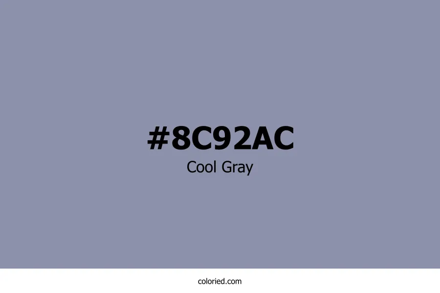 Cool Gray Color Hex Code