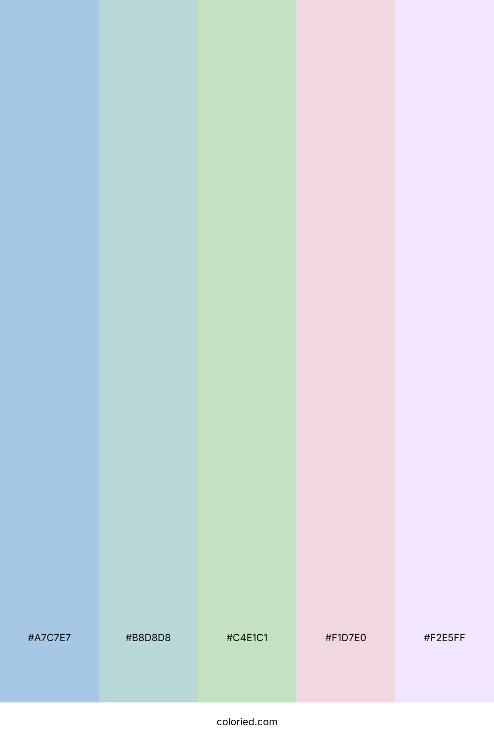 Cool Pastels Color Palette