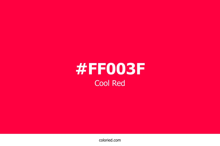 Cool Red Color