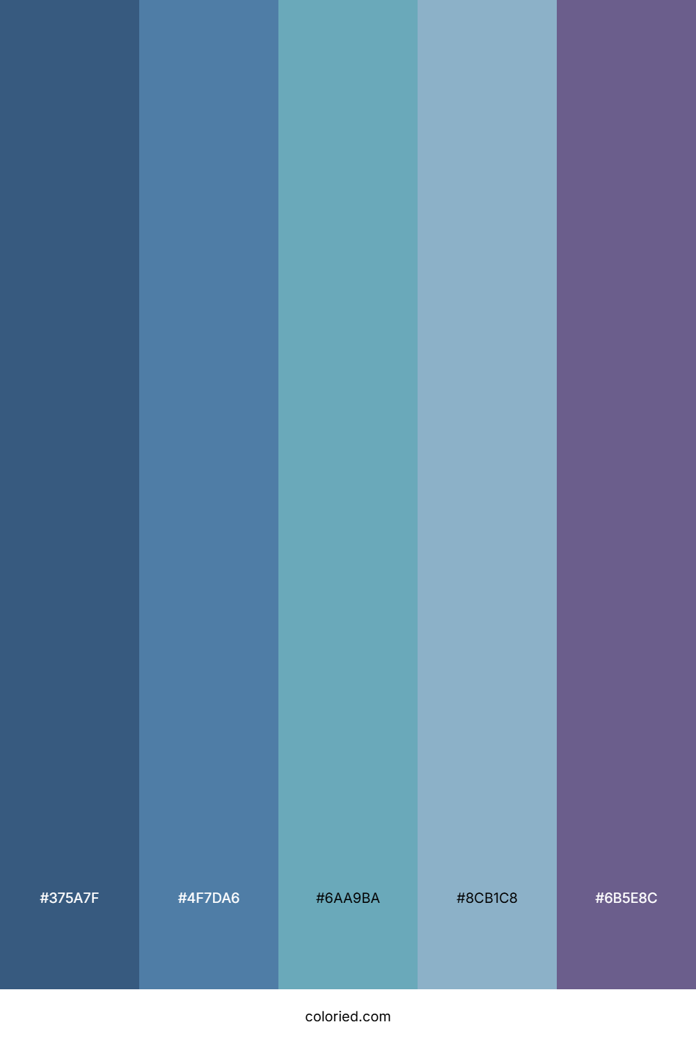 Cool tones Color Palette