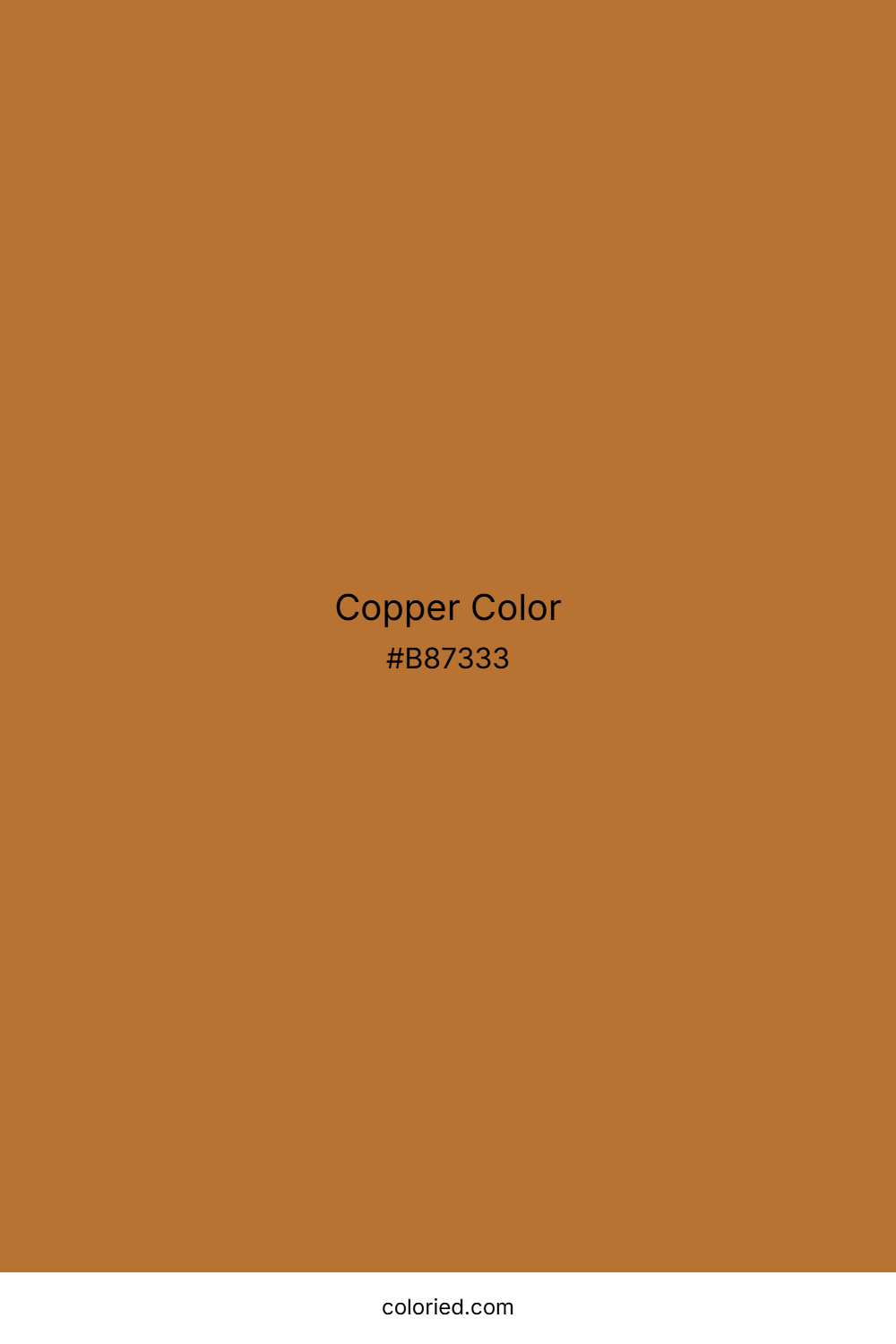 Copper Color