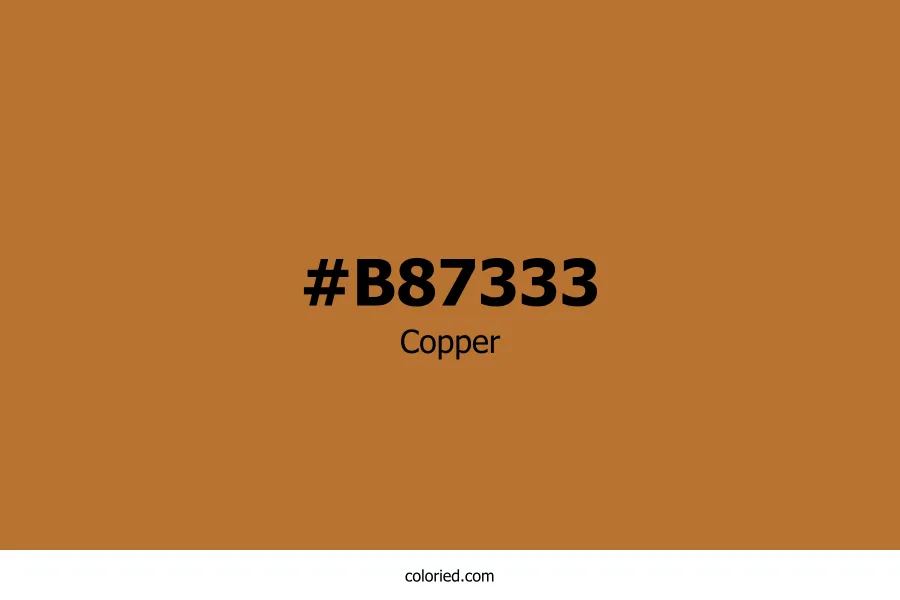 Copper Color Hex Code