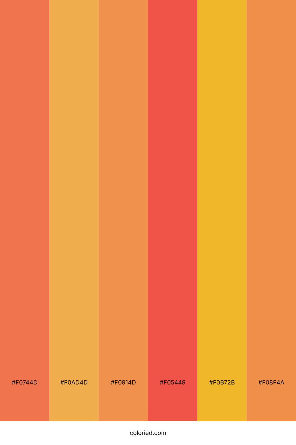 Coral Flame Glow Palette