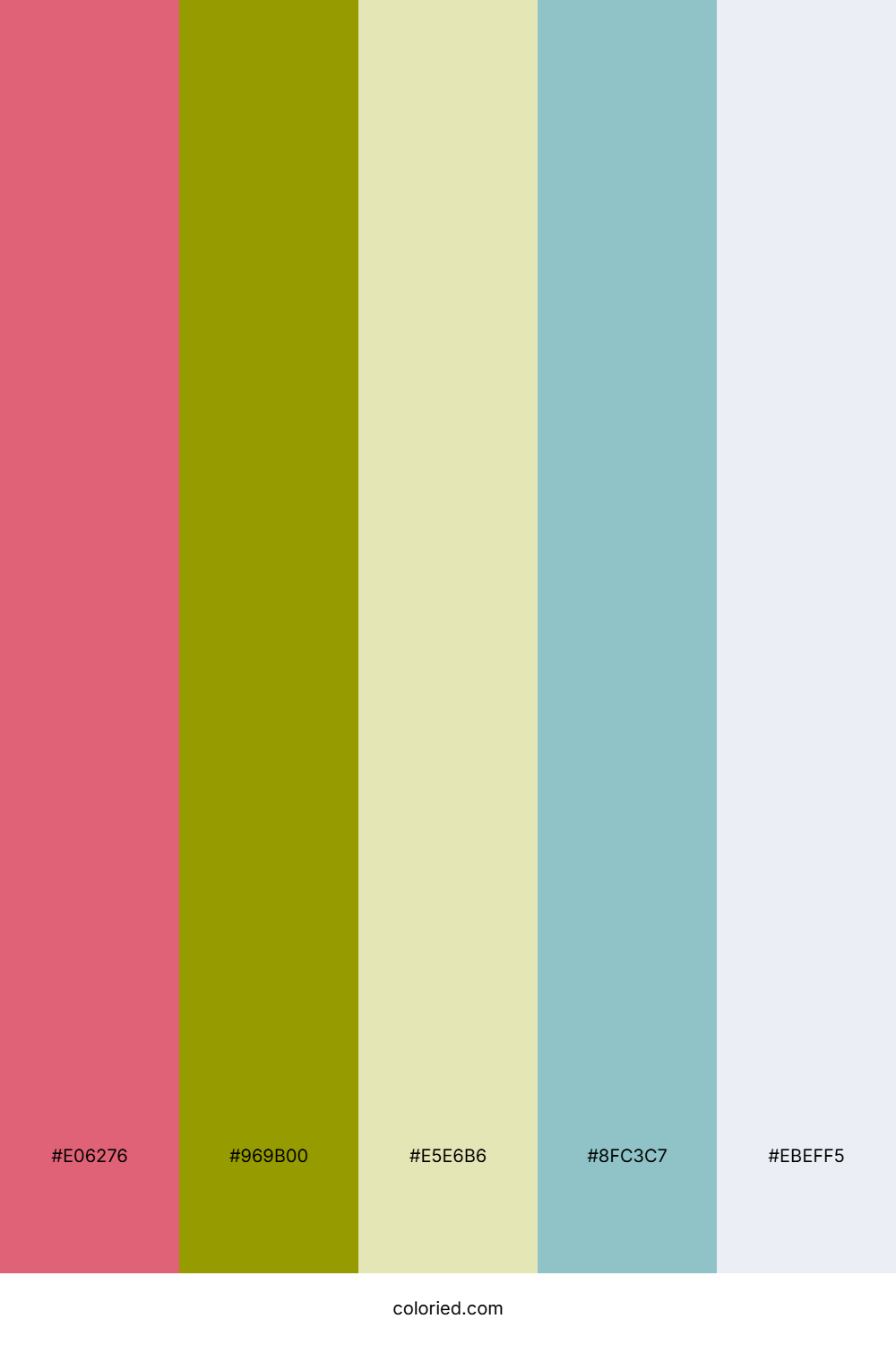 Coral Meadow Glow Color Palette