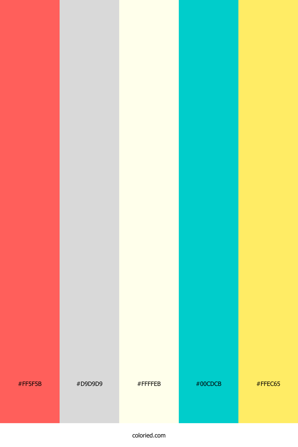 Coral Mist Lemon Palette