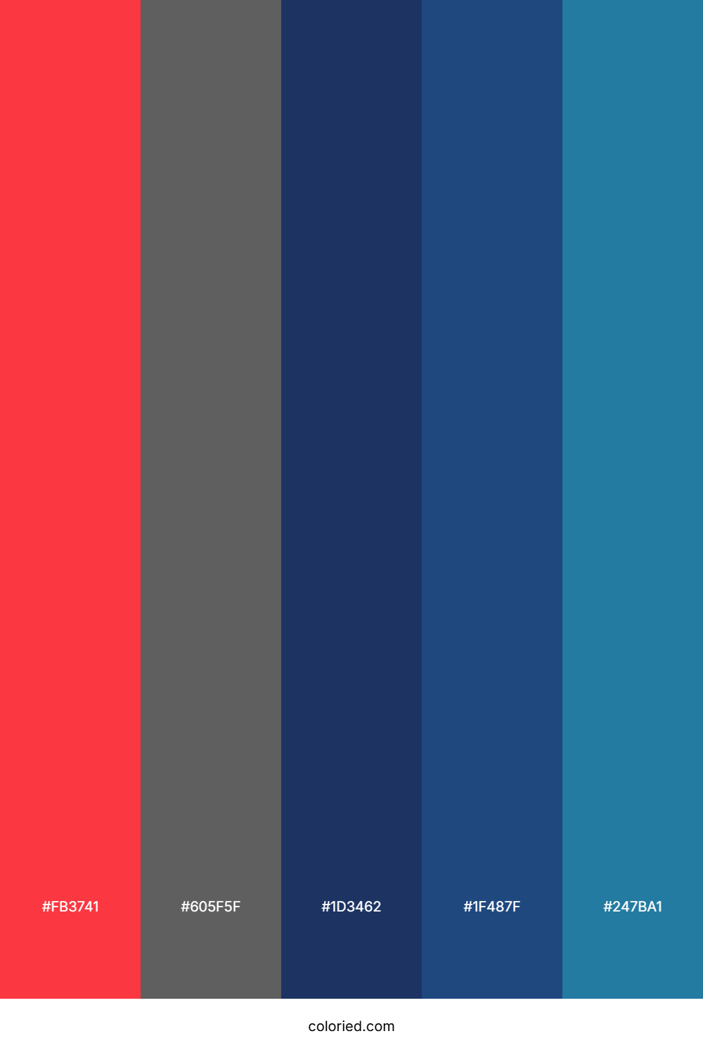 Coral Reef Twilight Palette