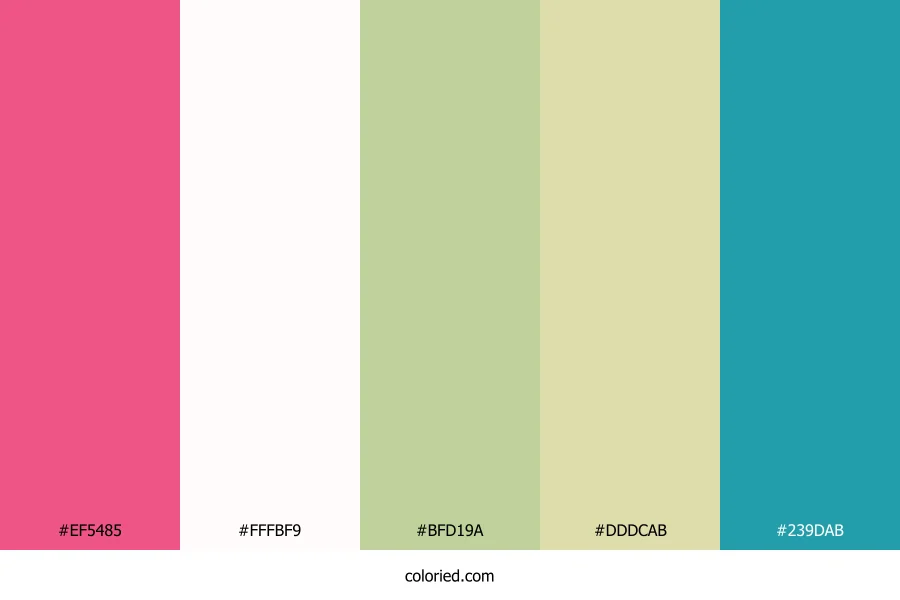 Coral Reef Whisper Color Palette