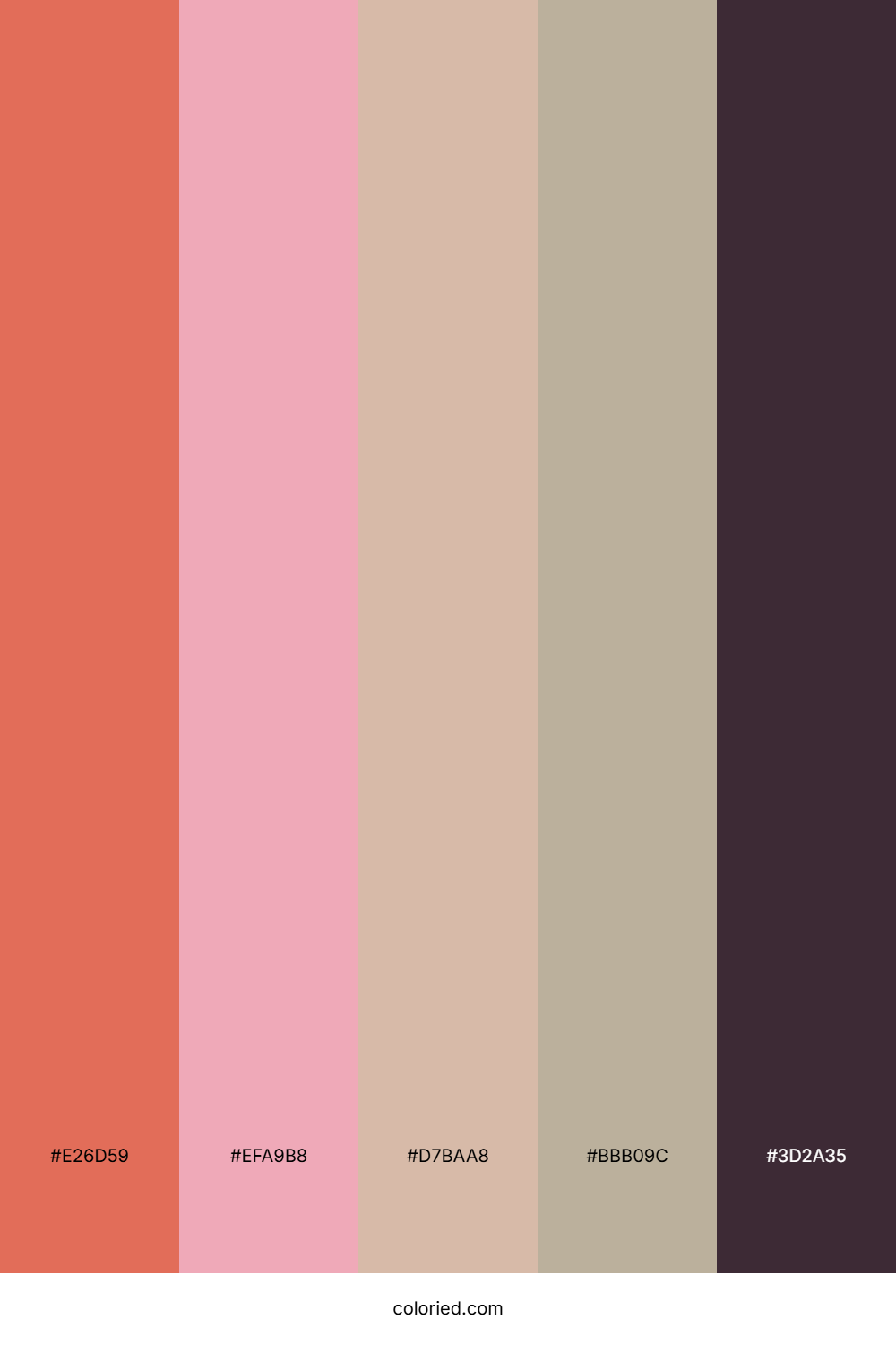 Coral Sand Color Palette