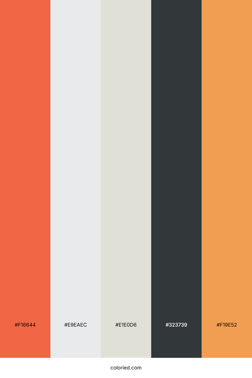 Coral Stone Drift Color Palette
