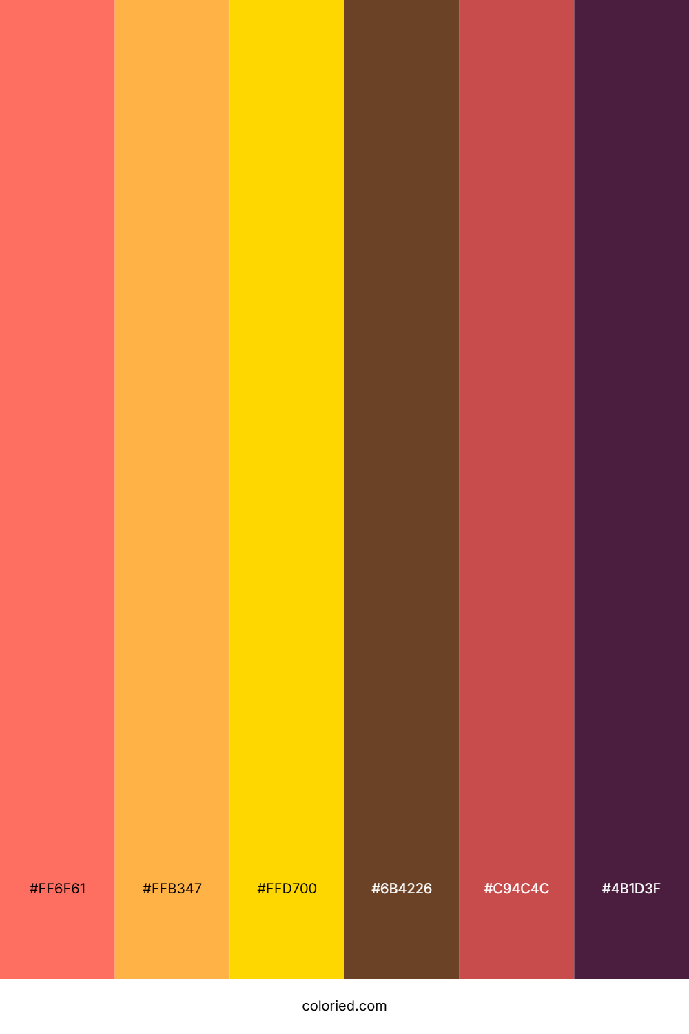 Coral Tangerine Berry Color Palette