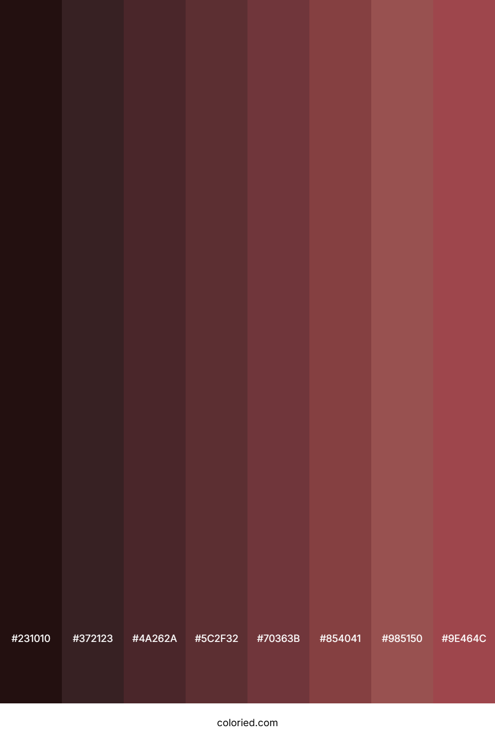 Cordovan Color Shades