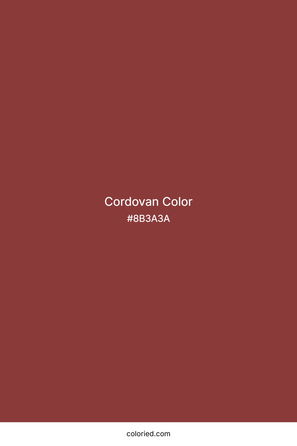 Cordovan Color