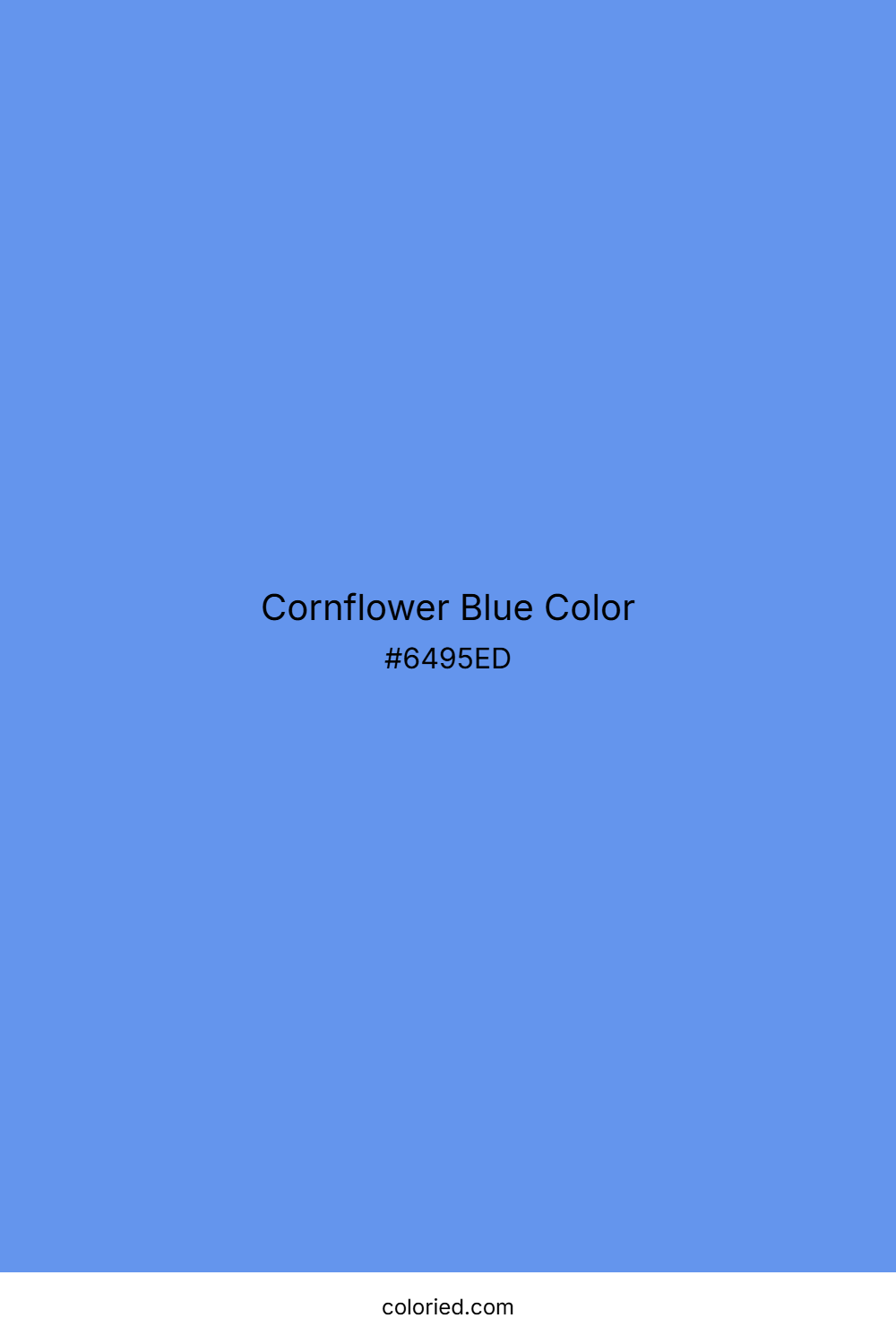 Cornflower Blue Color