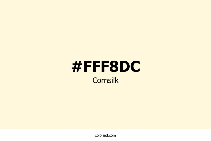 Cornsilk Color