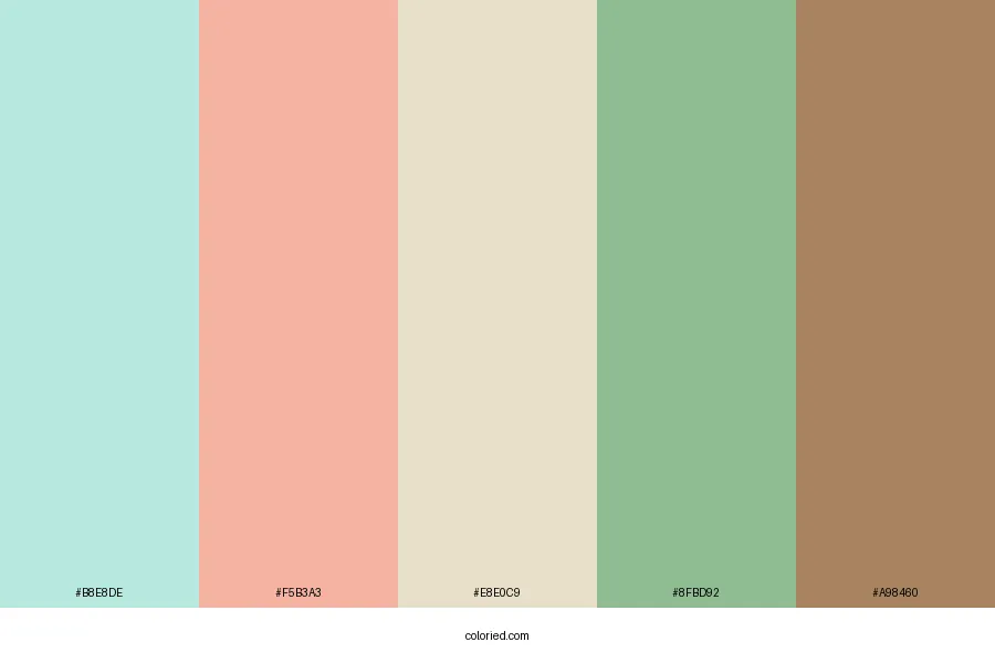 Cottagecore Color Palette